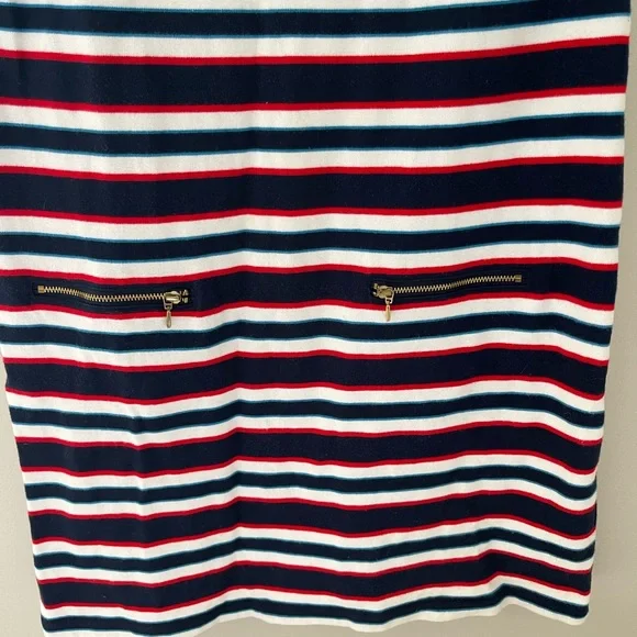 Tommy Hilfiger Navy and Red Striped Dress - Picture 6 of 8